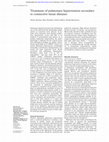 Research paper thumbnail of Treatment of pulmonary hypertension secondary to connective tissue diseases