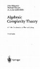 Research paper thumbnail of Algebraic Complexity Theory