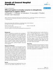 Research paper thumbnail of �ffect Perception in Everyday Scenarios in Schizophrenia: Impairment in Negative Valence