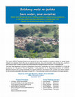 Research paper thumbnail of Save water save ourselves.pdf