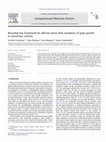 Research paper thumbnail of Bounding box framework for efficient phase field simulation of grain growth in anisotropic systems