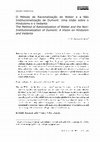 Research paper thumbnail of O Método de Racionalização de Weber e a Não Institucionalização de Dumont: Uma Visão sobre o Hinduísmo e o Vedanta