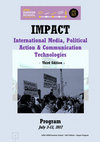 Research paper thumbnail of UPEC Summer School 2017: Impact Program (International Media, Political Action & Communication Technologies ), July 3-13 2017