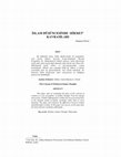 Research paper thumbnail of İSLAM DÜŞÜNCESİNDE 'HİKMET' KAVRAMLARI