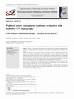 Research paper thumbnail of Popliteal artery entrapment syndrome evaluation with multislice CT angiography