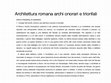 Research paper thumbnail of Architettura romana archi onorari e trionfali