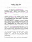 Research paper thumbnail of DECRETO 348 DE 2015