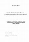 Research paper thumbnail of Integrating Afghanistan into Regional Economies: A Comparative Study of Bilateral and Plurilateral Approaches (Master's Thesis)