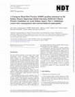 Research paper thumbnail of A European Renal Best Practice (ERBP) position statement on the Kidney Disease Improving Global Outcomes (KDIGO) Clinical Practice Guidelines on Acute Kidney Injury: Part 1: definitions, conservative management and contrast-induced nephropathy