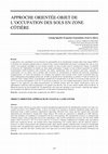 Research paper thumbnail of Approche Orientée-Objet De L'Occupation Des Sols en Zone Côtière