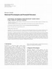 Research paper thumbnail of Maternal Preeclampsia and Neonatal Outcomes