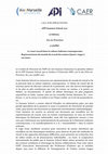 Research paper thumbnail of AIPI Call for Abstract Français