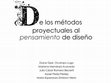 Research paper thumbnail of Cap I del libro: "De los métodos proyectuales al pensamiento de diseño"