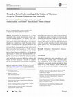 Research paper thumbnail of Towards a Better Understanding of the Origins of Microlens Arrays in Mesozoic Ophiuroids and Asteroids