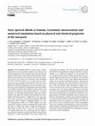 Research paper thumbnail of Snow spectral albedo at Summit, Greenland: measurements and numerical simulations based on physical and chemical properties of the snowpack