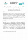 Research paper thumbnail of The Small World Phenomenon and Network Analysis of ICT Startup Investment in Indonesia and Singapore