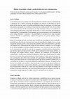 Research paper thumbnail of Habitar la paradoja: trabajo y productividad en el arte contemporáneo