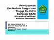 Research paper thumbnail of -Penyusunan Kurikulum Perguruan Tinggi Berbasis KKNI (1)