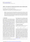 Research paper thumbnail of mQfit, a new program for analyzing quasi-elastic neutron scattering data