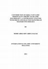 Research paper thumbnail of CONTRIBUTION OF IQBAL'S DYNAMIC PERSONALITY THEORY TO ISLAMIC PSYCHOLOGY: A CONTRASTIVE ANALYSIS WITH FREUD AND SELECTED MAINSTREAM WESTERN PSYCHOLOGY