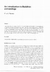 Research paper thumbnail of Buddhist Archaeology