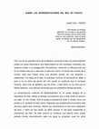 Research paper thumbnail of SOBRE LAS REPRESENTACIONES DEL MAL EN FAUSTO