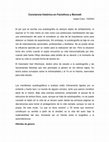 Research paper thumbnail of Conciencia histórica en Faciolince y Bonnett.docx