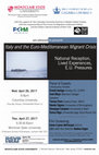 Research paper thumbnail of Seminar: Italy and the Euro-Mediterranean Migrant Crisis (26 aprile 2017, Columbia University, New York)