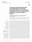 Research paper thumbnail of Progressive Seizure Aggravation in the Repeated 6-Hz Corneal Stimulation Model Is Accompanied by Marked Increase in Hippocampal p-ERK1/2 Immunoreactivity in Neurons