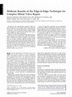 Research paper thumbnail of Midterm Results of the Edge-to-Edge Technique for Complex Mitral Valve Repair