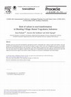 Research paper thumbnail of ScienceDirect Role of culture in rural transformation in Manding Village, Bantul Yogyakarta, Indonesia