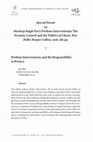 Research paper thumbnail of 'Perilous Interventions and the Responsibility to Protect', Global Responsibility to Protect 9(2) (2017)