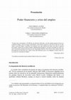 Research paper thumbnail of Poder financiero y crisis del empleo