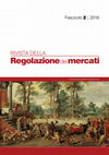 Research paper thumbnail of Il mercato senza regolazione genera mostri