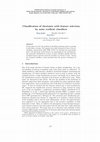 Research paper thumbnail of Classification of chestnuts with feature selection by noise resilient classifiers