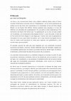 Research paper thumbnail of El Mercado por Jose Luis Sampedro. Resumen .pdf