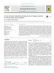 Research paper thumbnail of A novel version of simulated annealing based on linguistic patterns for solving facility layout problems