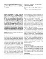 Research paper thumbnail of In vivo excitation of GABA interneurons in the medial prefrontal cortex through 5-HT3 receptors