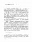 Research paper thumbnail of « D’un antagonisme affirmatif », Sur Logiques des mondes d’Alain Badiou, édité sous la direction de David Rabouin. paru aux éditions Archives contemporaines, janvier 2011, pp. 159-171. (ISBN 9782813000248).