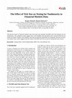 Research paper thumbnail of The Effect of Tick Size on Testing for Nonlinearity in Financial Markets Data