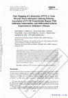 Research paper thumbnail of Fine mapping of calcineurin (PPP3CA) gene reveals novel alternative splicing patterns, association of 5'UTR trinucleotide repeat with addiction vulnerability, and differential isoform expression in Alzheimer's disease