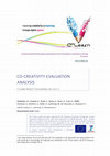 Research paper thumbnail of Creative Emotional Reasoning Computational Tools Fostering Co-Creativity in Learning Processes CO-CREATIVITY EVALUATION ANALYSIS