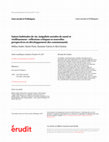 Research paper thumbnail of Mélisa Audet, Mario Paris, Suzanne Garon et Alex Dumas - Saines habitudes de vie, inégalités sociales de santé et vieillissement : réflexions critiques et nouvelles perspectives en développement des communautés