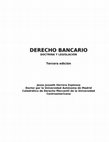 Research paper thumbnail of LIBRO DE DERECHO BANCARIO (INSTITUCIONES) JESÚS JUSSETH HERRERA