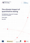 Research paper thumbnail of The climate impact of quantitative easing