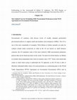 Research paper thumbnail of The Limited Case for Permitting SME Procurement Preferences in the WTO Agreement on Government Procurement