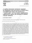 Research paper thumbnail of Capillary Gate Hypothesis Proof Medical Hypotheses