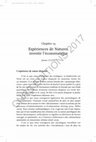 Research paper thumbnail of Expériences de Natures, investir l'ecosomatique