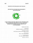 Research paper thumbnail of Caracterización del Proceso de Optimización de Algoritmos Heurísticos