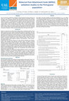 Research paper thumbnail of Maternal Post-Attachment Scale: Validation Studies to the Portuguese Population. The European Health Psychologist, 16, 